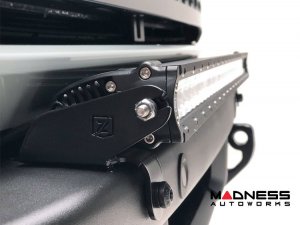 Ford Bronco Lighting Upgrade - Front - Factory Bumper - ZROADZ - Bumper Top Light Bar - w/ 30 Inch Single Row LED Bar